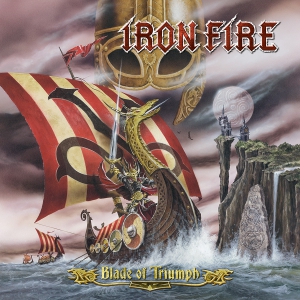 IRON FIRE - Blade of Triumph - Cover artwork by Eric PHILIPPE