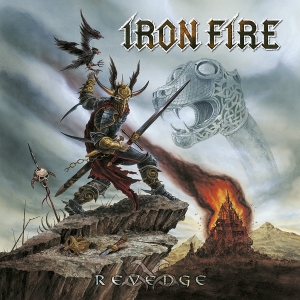 IRON FIRE - Revenge - Cover artwork by Eric PHILIPPE