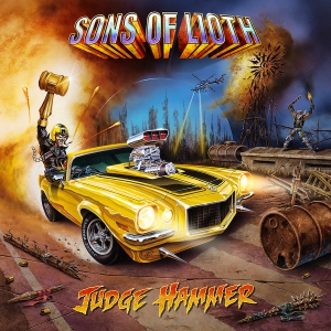 SONS OF LIOTH - Judge Hammer - Cover artwork by Eric PHILIPPE