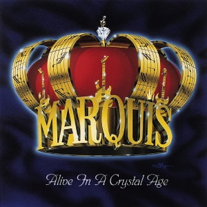 MARQUIS - Alive in a Crystal Age - Cover artwork by Eric PHILIPPE