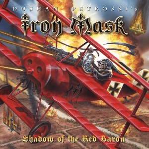 IRON MASK - Shadow of the Red Baron - Cover artwork and logo by Eric PHILIPPE
