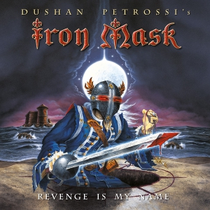 IRON MASK - Revenge is my Name - Cover artwork and logo by Eric PHILIPPE