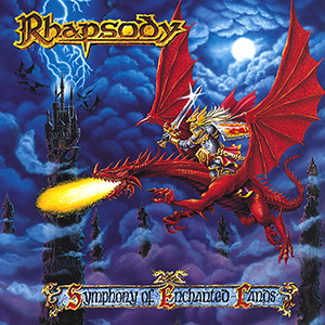 RHAPSODY - Symphony of Enchanted Lands - Cover artwork and logo by Eric PHILIPPE