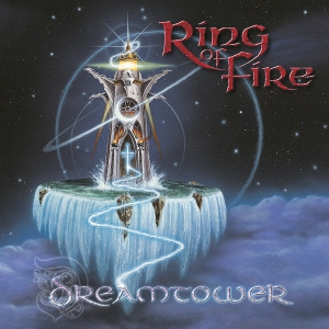 RING OF FIRE - Dreamtower - Cover artwork and logo by Eric PHILIPPE