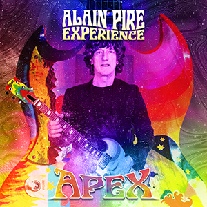 ALAIN PIRE EXPERIENCE - Apex - Logo & CD digipak / VINYL cover graphic design by Eric PHILIPPE