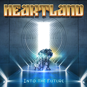 HEARTLAND - Into The Future - Logo & CD cover graphic design by Eric PHILIPPE