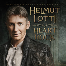 HELMUT LOTTI - Heart Rock - Logo, vinyl gatefold sleeve & CD cover graphic design - © Eric PHILIPPE
