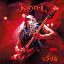 JOHN L - Long Night at 66 - CD cover graphic design - © Eric PHILIPPE
