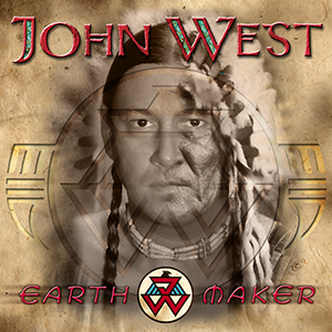 JOHN WEST - Artwork and CD graphic design by Eric PHILIPPE