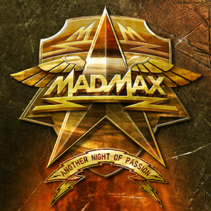 MAD MAX - "Another Night of Passion" - DIGIPAK cover graphic design by Eric PHILIPPE