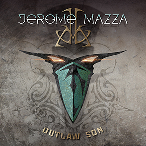 JEROME MAZZA - Outlaw Son - © Logo & CD cover graphic design by Eric PHILIPPE