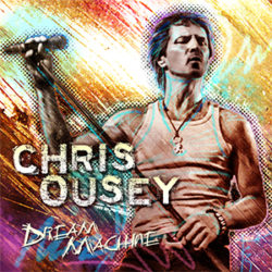 CHRIS OUSEY - Dream Machine - CD cover graphic design by Eric PHILIPPE