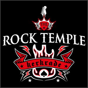The ROCK TEMPLE - Logo and t-shirt graphic design by Eric PHILIPPE