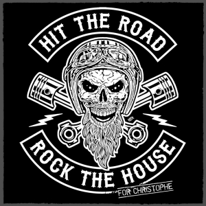 HIT THE ROAD & ROCK THE HOUSE - Illustration by Eric PHILIPPE