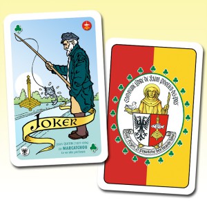 Playing cards - Illustration by Eric PHILIPPE