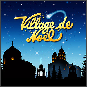 VILLAGE DE NOEL - Stage backdrop design by Eric PHILIPPE