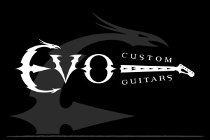 Logo and symbol design - EVO CUSTOM GUITARS - © Eric Philippe EVO CUSTOM GUITARS - Logo design & symbol by Eric Philippe