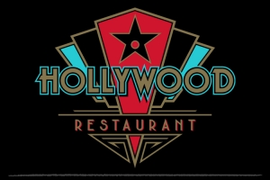 HOLLYWOOD RESTAURANT  -  © Logo design by Eric Philippe