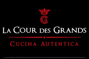 Logo design - LA COUR DES GRANDS - © Eric Philippe Logo design - La Cour des Grands