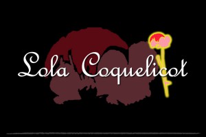 Logo design - LOLA COQUELICOT - © Eric Philippe Logo design - Lola Coquelicot